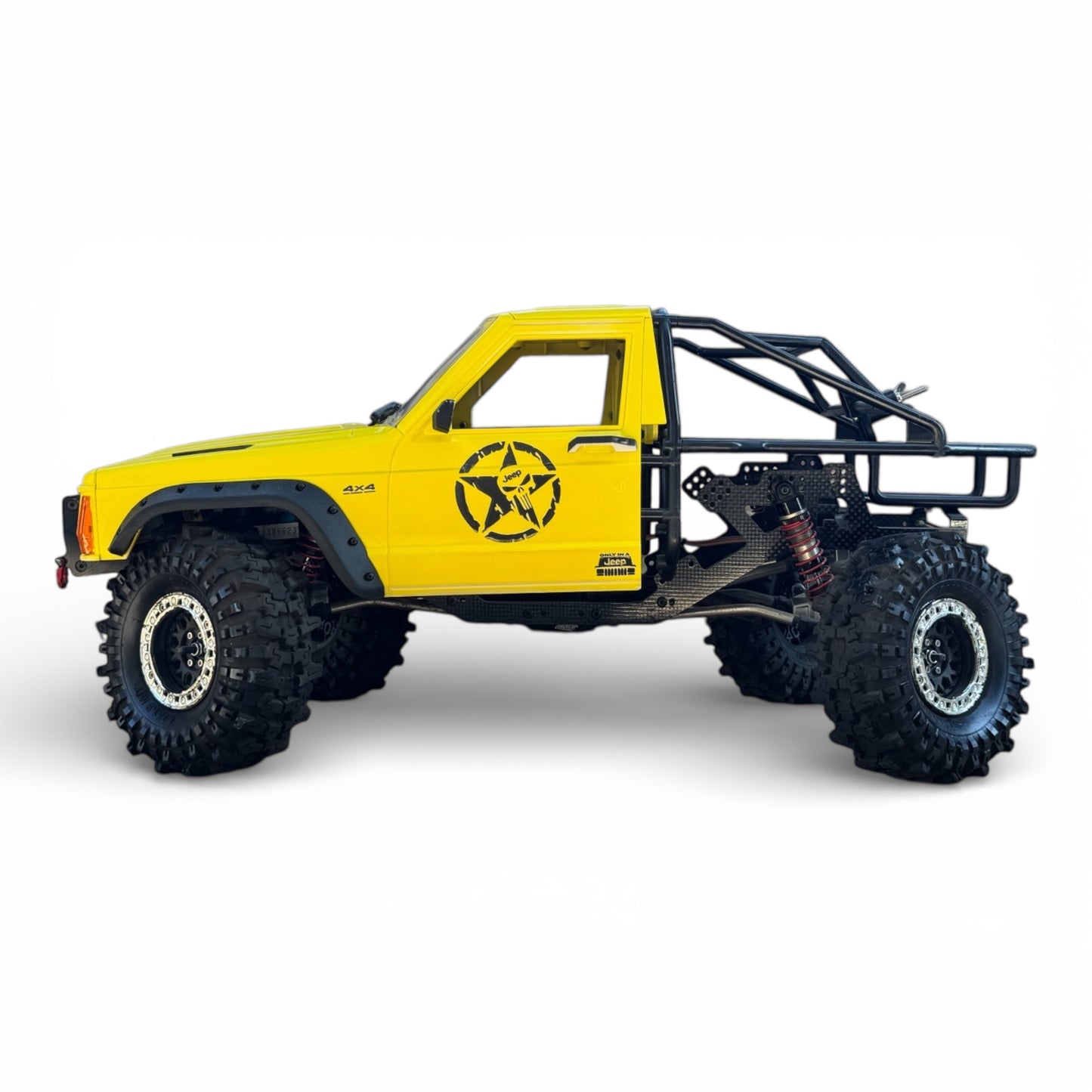 Cherokee custom built (4 wheels steering)